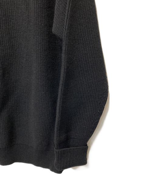 ANDERSEN-ANDERSEN（アンデルセン アンデルセン）Andersen-Andersen (アンデルセン アンデルセン) モックネックニット ブラック サイズ:Lの古着・服飾アイテム