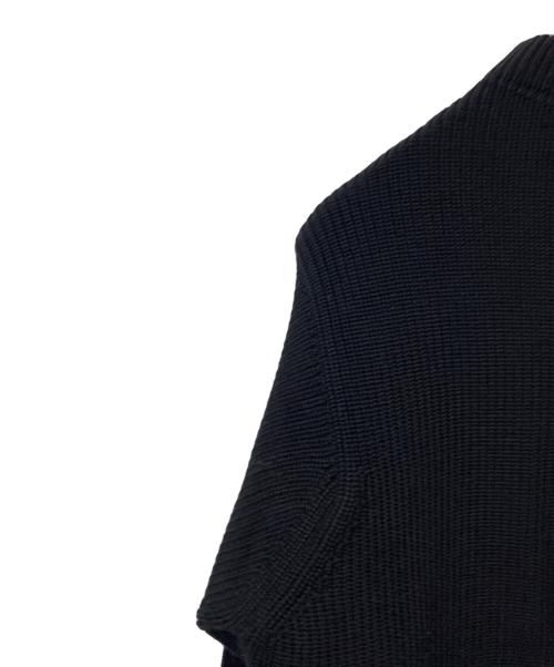 ANDERSEN-ANDERSEN（アンデルセン アンデルセン）Andersen-Andersen (アンデルセン アンデルセン) モックネックニット ブラック サイズ:Lの古着・服飾アイテム