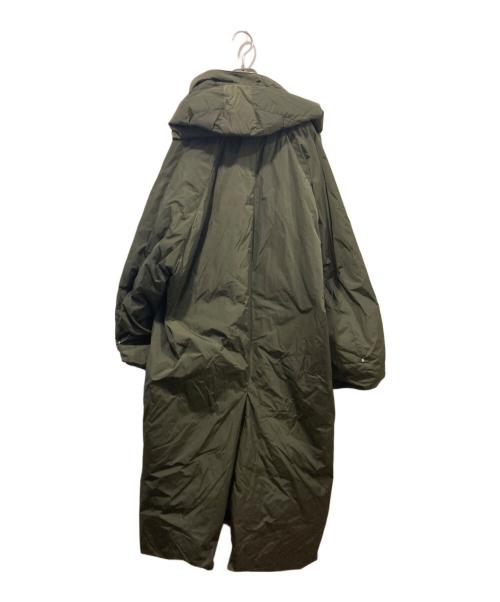 VOVVOV（ー）VOVVOV (ー) ナイロンハイデンシティクロスロングコート カーキの古着・服飾アイテム