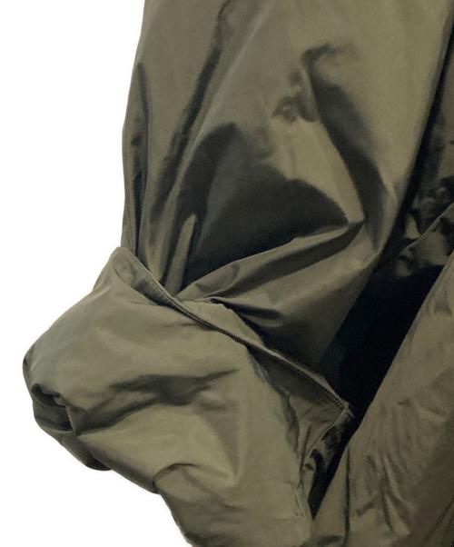 VOVVOV（ー）VOVVOV (ー) ナイロンハイデンシティクロスロングコート カーキの古着・服飾アイテム