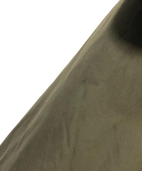 VOVVOV（ー）VOVVOV (ー) ナイロンハイデンシティクロスロングコート カーキの古着・服飾アイテム