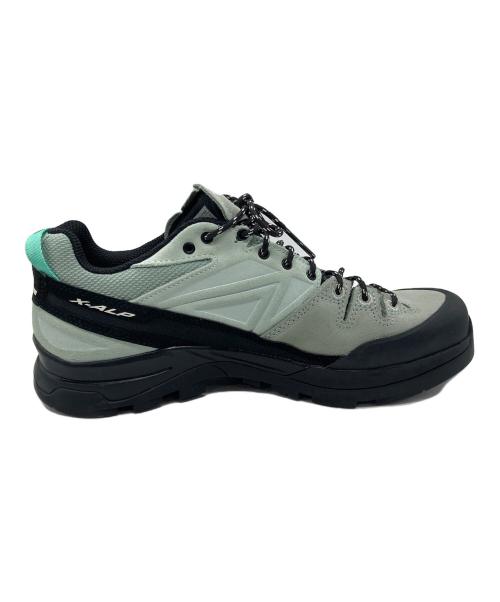 SALOMON（サロモン）SALOMON (サロモン) X-ALP Leather Green Milieu グリーン サイズ:25の古着・服飾アイテム