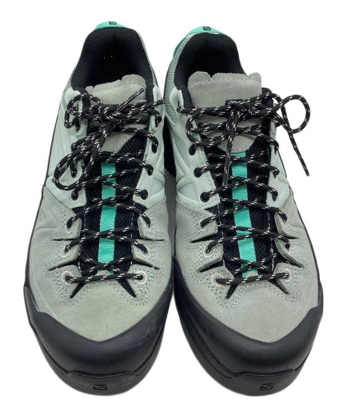 SALOMON（サロモン）SALOMON (サロモン) X-ALP Leather Green Milieu グリーン サイズ:25の古着・服飾アイテム