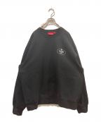 SUPREMEシュプリーム）の古着「24FW CREST CREWNECK」｜ブラック