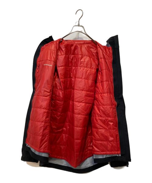 mont-bell（モンベル）mont-bell (モンベル) 3In1フォールラインパーカー ブラック サイズ:Lの古着・服飾アイテム