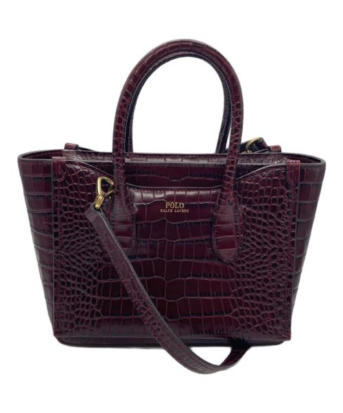 POLO RALPH LAUREN（ポロ・ラルフローレン）POLO RALPH LAUREN (ポロ・ラルフローレン) ショルダーバッグ レッドの古着・服飾アイテム