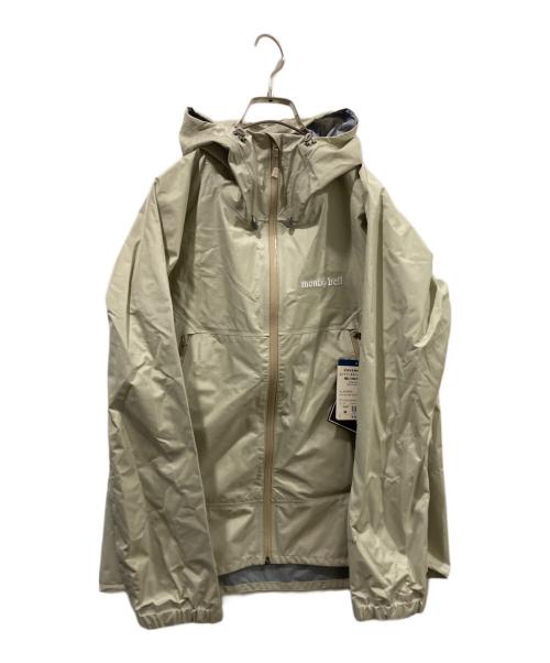 mont-bell（モンベル）mont-bell (モンベル) レイントラッカージャケット アイボリー サイズ:Mの古着・服飾アイテム