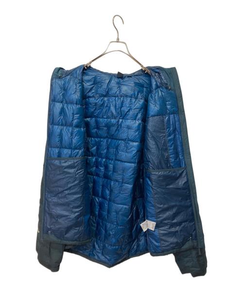 mont-bell（モンベル）mont-bell (モンベル) イグニスダウンパーカー ブルー×グリーン サイズ:XL 未使用品の古着・服飾アイテム