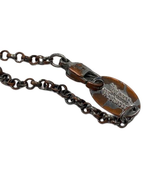 Vivienne Westwood（ヴィヴィアンウエストウッド）Vivienne Westwood (ヴィヴィアンウエストウッド) オーブモチーフネックレス シルバーの古着・服飾アイテム