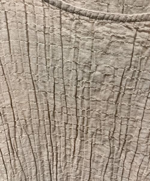 MOYURU（モユル）MOYURU (モユル) 長袖カットソー ベージュ サイズ:Mの古着・服飾アイテム