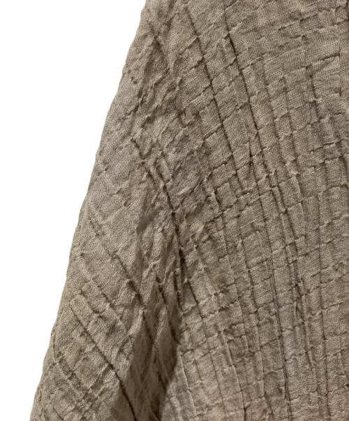 MOYURU（モユル）MOYURU (モユル) 長袖カットソー ベージュ サイズ:Mの古着・服飾アイテム