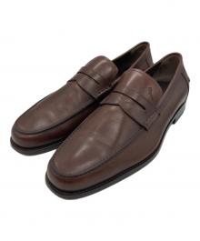 Salvatore Ferragamo（サルヴァトーレ フェラガモ）の古着「コインローファー」｜ブラウン