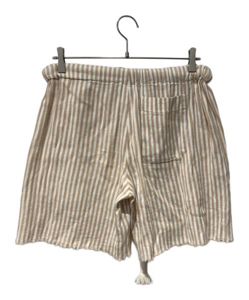 LOEWE（ロエベ）LOEWE (ロエベ) コットンショートパンツ ベージュ サイズ:Sの古着・服飾アイテム
