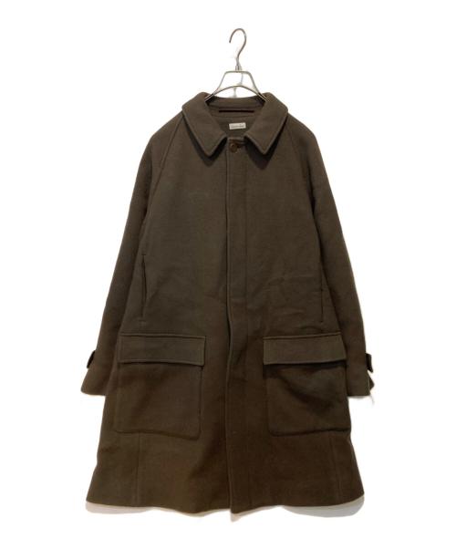 STEVEN ALAN（スティーブンアラン）STEVEN ALAN (スティーブンアラン) MELTON PATCH BAL COLLAR COAT グリーン サイズ:Lの古着・服飾アイテム