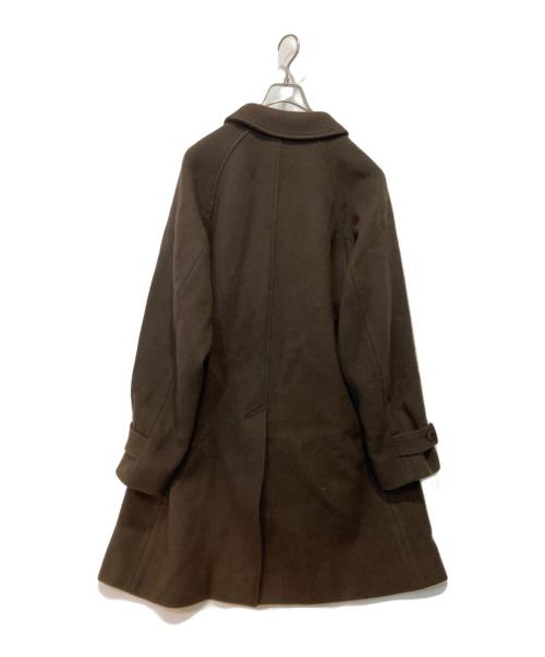 STEVEN ALAN（スティーブンアラン）STEVEN ALAN (スティーブンアラン) MELTON PATCH BAL COLLAR COAT グリーン サイズ:Lの古着・服飾アイテム