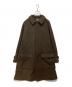 STEVEN ALAN（スティーブンアラン）の古着「MELTON PATCH BAL COLLAR COAT」｜グリーン
