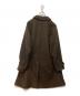 STEVEN ALAN (スティーブンアラン) MELTON PATCH BAL COLLAR COAT グリーン サイズ:L：7000円