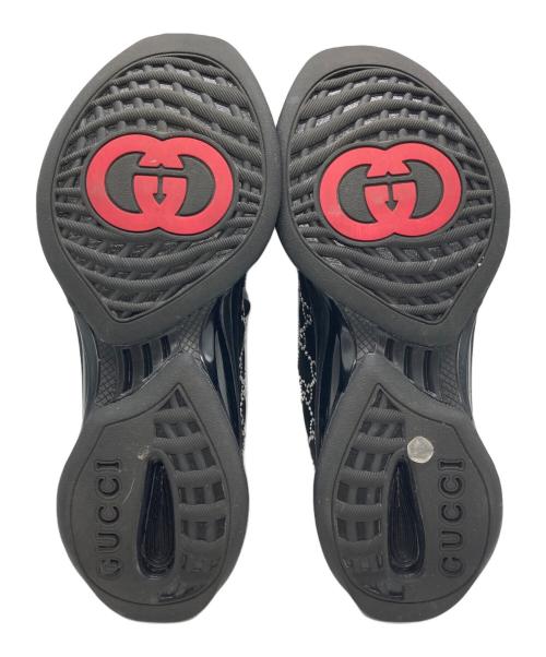 GUCCI（グッチ）GUCCI (グッチ) GUCCI RUN ブラック サイズ:38 1/2の古着・服飾アイテム