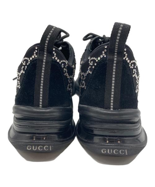 GUCCI（グッチ）GUCCI (グッチ) GUCCI RUN ブラック サイズ:38 1/2の古着・服飾アイテム