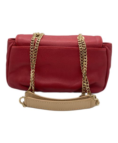 BURBERRY BLUE LABEL（バーバリーロンドンブルーレーベル）BURBERRY BLUE LABEL (バーバリーロンドンブルーレーベル) ショルダーバッグ レッドの古着・服飾アイテム