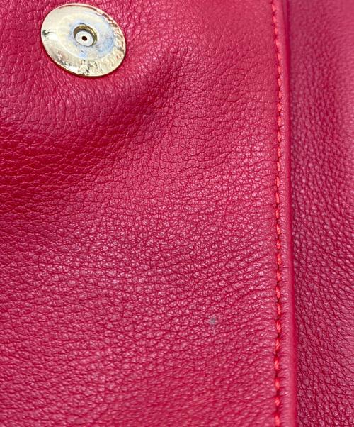 BURBERRY BLUE LABEL（バーバリーロンドンブルーレーベル）BURBERRY BLUE LABEL (バーバリーロンドンブルーレーベル) ショルダーバッグ レッドの古着・服飾アイテム