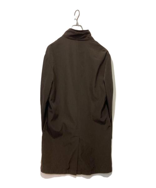 ARMANI COLLEZIONI（アルマーニ コレツィオーニ）ARMANI COLLEZIONI (アルマーニ コレツィオーニ) スタンドカラーコート ブラウン サイズ:48の古着・服飾アイテム