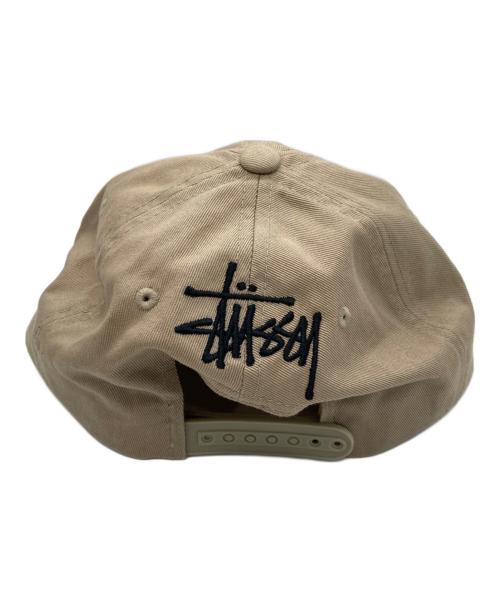 stussy（ステューシー）stussy (ステューシー) Vintage S Low Pro Snapback Cap ブラウン×ブラックの古着・服飾アイテム