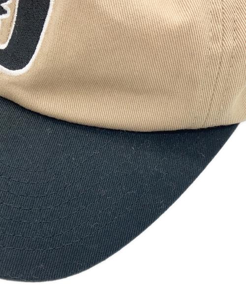 stussy（ステューシー）stussy (ステューシー) Vintage S Low Pro Snapback Cap ブラウン×ブラックの古着・服飾アイテム