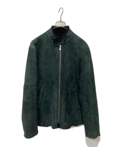 PAUL SMITH（ポールスミス）Paul Smith (ポールスミス) シープスキンムートンジャケット ブラック サイズ:Mの古着・服飾アイテム