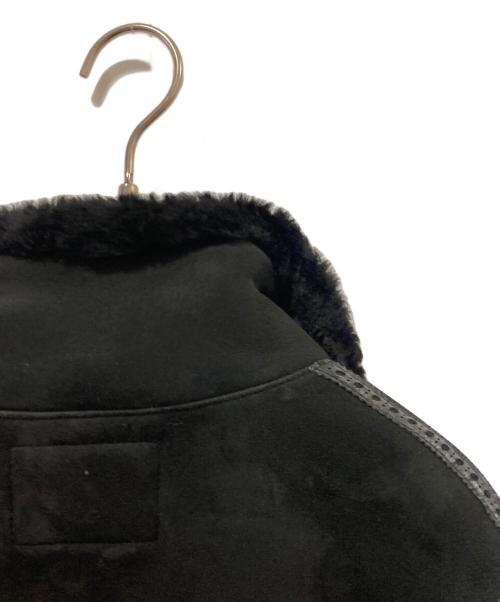 WTAPS（ダブルタップス）WTAPS (ダブルタップス) ムートンジャケット ブラック サイズ:Sの古着・服飾アイテム