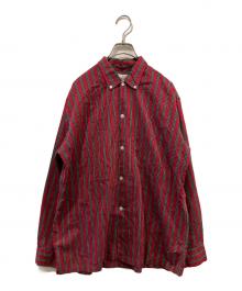 Harper（ハーパー）の古着「60’s ストライプシャツ」｜レッド