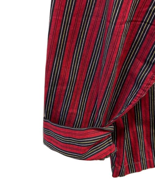 Harper（ハーパー）harper (ハーパー) 60’s ストライプシャツ レッド サイズ:15 Lの古着・服飾アイテム