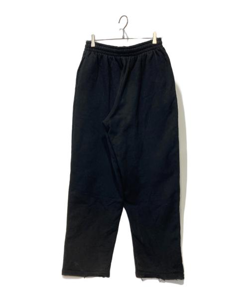 BALENCIAGA（バレンシアガ）BALENCIAGA (バレンシアガ) 20SS OVERSIZE SWEATPANTS ブラック サイズ:XSの古着・服飾アイテム
