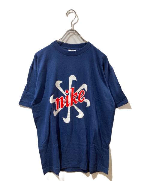 NIKE（ナイキ）NIKE (ナイキ) プリントTシャツ ネイビー サイズ:Ｌ 未使用品の古着・服飾アイテム