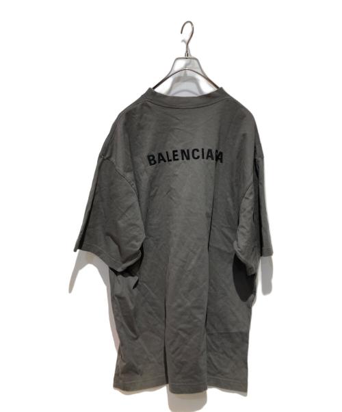 BALENCIAGA（バレンシアガ）BALENCIAGA (バレンシアガ) Medium Fit T-Shirt グレー サイズ:XXLの古着・服飾アイテム