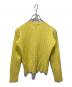 POLO RALPH LAUREN (ポロ・ラルフローレン) ケーブルクルーネックカーディガン イエロー サイズ:L（150）：8000円