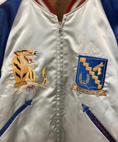 東洋エンタープライズ（トウヨウエンタープライズ）東洋エンタープライズ (トウヨウエンタープライズ) リバーシブルスカジャン ブラウン×グレー サイズ:Mの古着・服飾アイテム