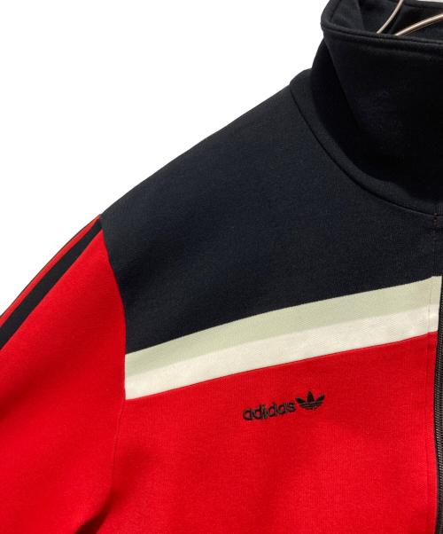 adidas（アディダス）adidas (アディダス) 70’s トラックジャケット レッド×ブラック サイズ:3の古着・服飾アイテム