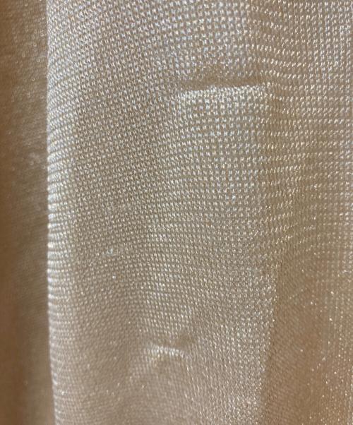 BEAMS COUTURE（ビームス クチュール）BEAMS COUTURE (ビームス クチュール) HELLO KITTY (ハローキティ) ハローキティの透けるセーター ベージュ サイズ:FREEの古着・服飾アイテム