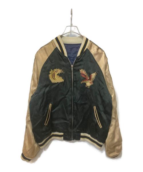 BACK STREET CRAWLER（バックストリートクローラー）BACK STREET CRAWLER (バックストリートクローラー) スタジャン ブラック サイズ:Mの古着・服飾アイテム