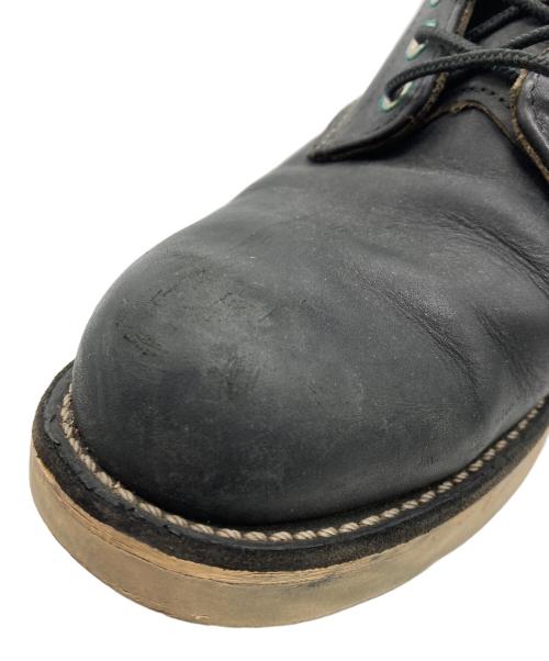 RED WING（レッドウィング）RED WING (レッドウィング) PLAIN TOE ブラック サイズ:27.5の古着・服飾アイテム