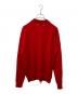 SECOND/LAYER (セカンドレイヤー) ニットポロカーディガン レッド サイズ:M：10000円