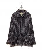 innocenceイノセンス）の古着「ツイードシャツジャケット」｜ブラウン×ネイビー