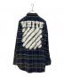 OFFWHITE (オフホワイト) チェックシャツ ネイビー サイズ:M：15000円