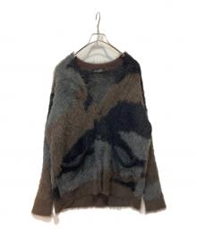 MLVINCE（メルヴィンス）の古着「shaggy cardigan」｜ブラック