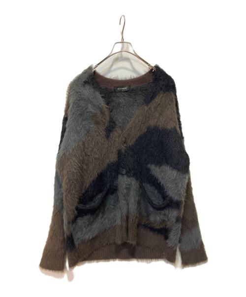 MLVINCE（メルヴィンス）MLVINCE (メルヴィンス) shaggy cardigan ブラック サイズ:Lの古着・服飾アイテム