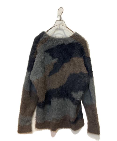 MLVINCE（メルヴィンス）MLVINCE (メルヴィンス) shaggy cardigan ブラック サイズ:Lの古着・服飾アイテム