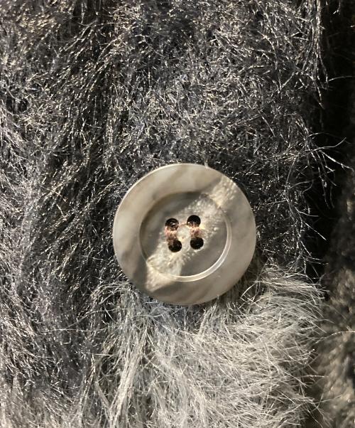 MLVINCE（メルヴィンス）MLVINCE (メルヴィンス) shaggy cardigan ブラック サイズ:Lの古着・服飾アイテム