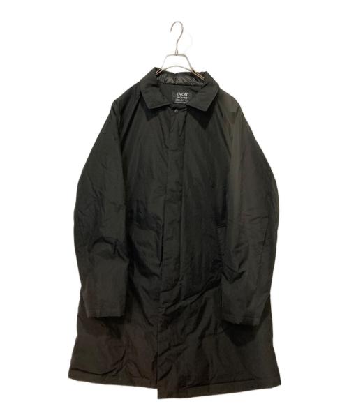 TAION（タイオン）TAION (タイオン) ダウンステンカラーコート ブラック サイズ:Lの古着・服飾アイテム
