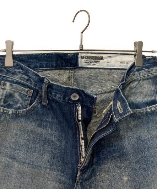 NEIGHBORHOOD（ネイバーフッド）NEIGHBORHOOD (ネイバーフッド) デニムパンツ/BULLET SAVAGE.MID インディゴ サイズ:Sの古着・服飾アイテム